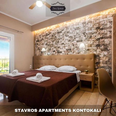 Stavros Apartments Kontokali Next To Gouvia Marina المظهر الخارجي الصورة