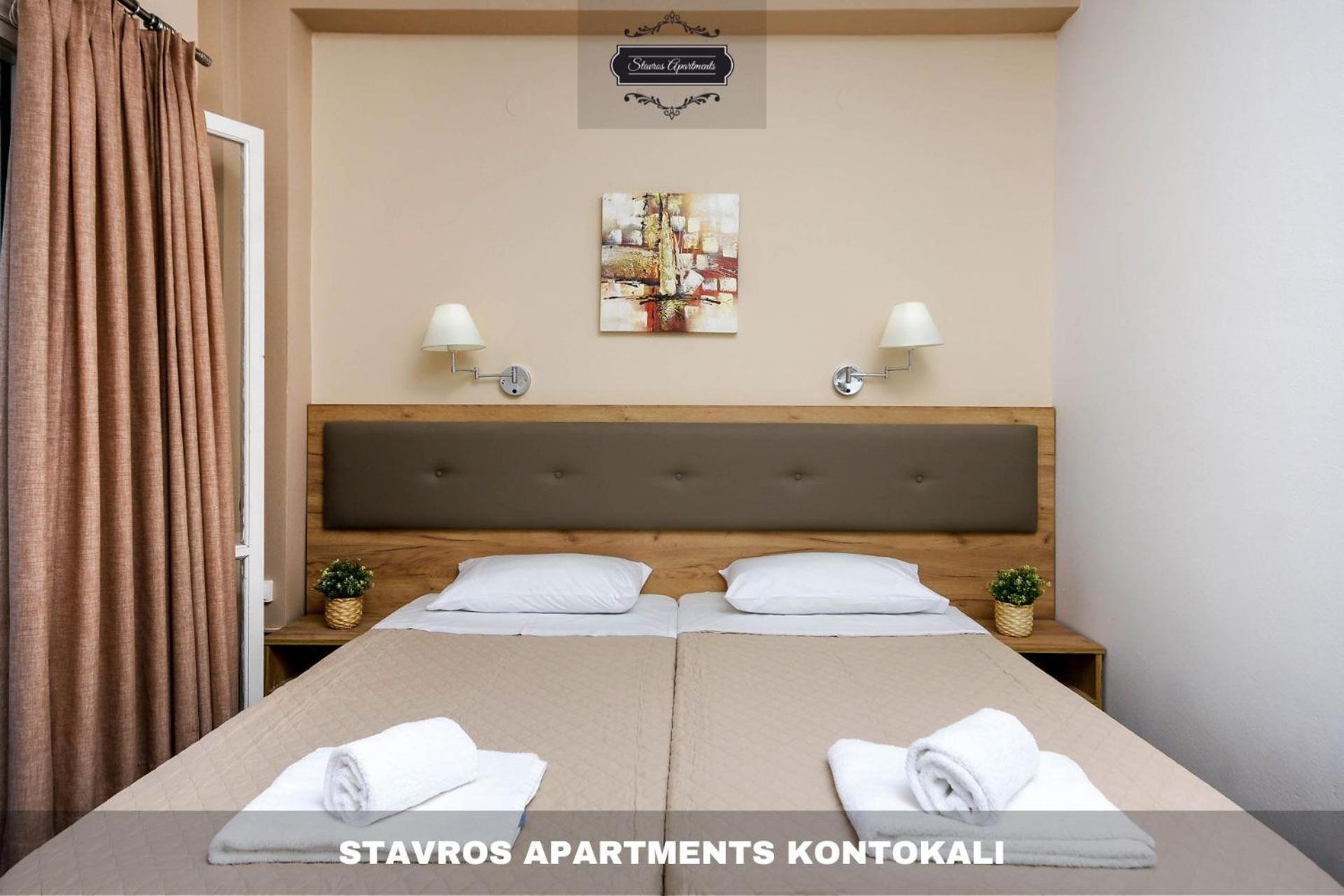 Stavros Apartments Kontokali Next To Gouvia Marina المظهر الخارجي الصورة