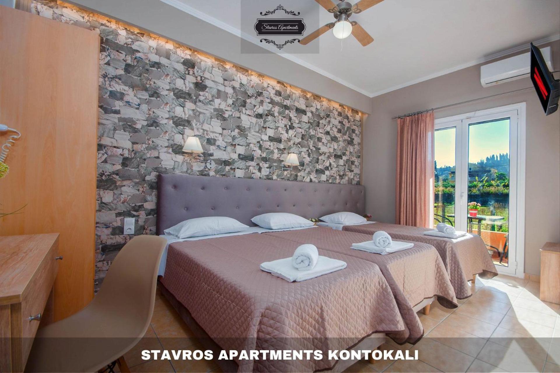 Stavros Apartments Kontokali Next To Gouvia Marina المظهر الخارجي الصورة