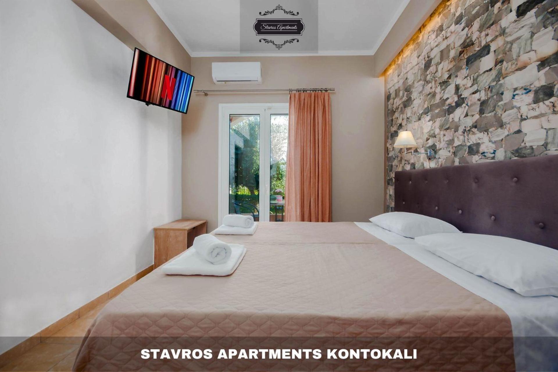 Stavros Apartments Kontokali Next To Gouvia Marina المظهر الخارجي الصورة