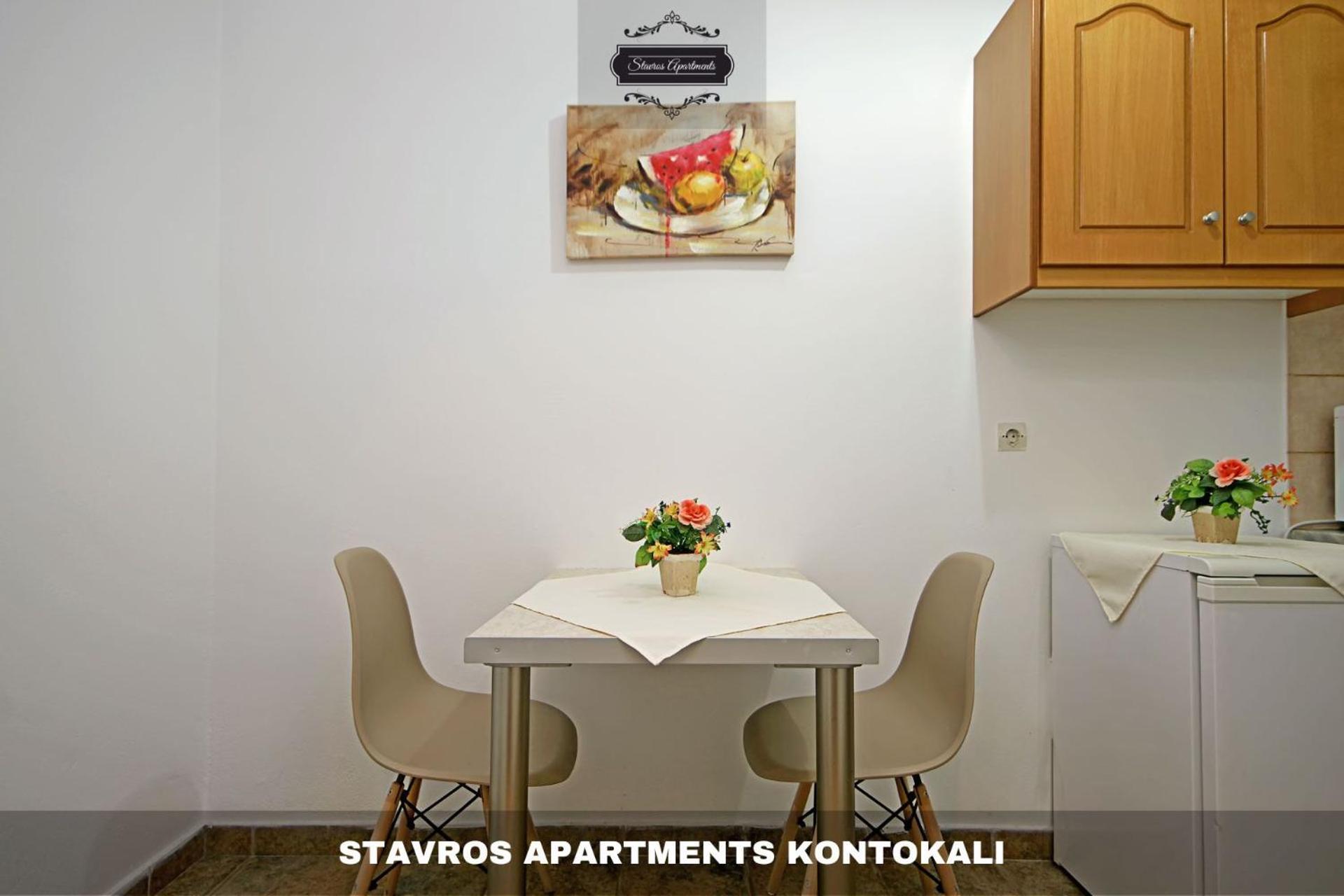 Stavros Apartments Kontokali Next To Gouvia Marina المظهر الخارجي الصورة