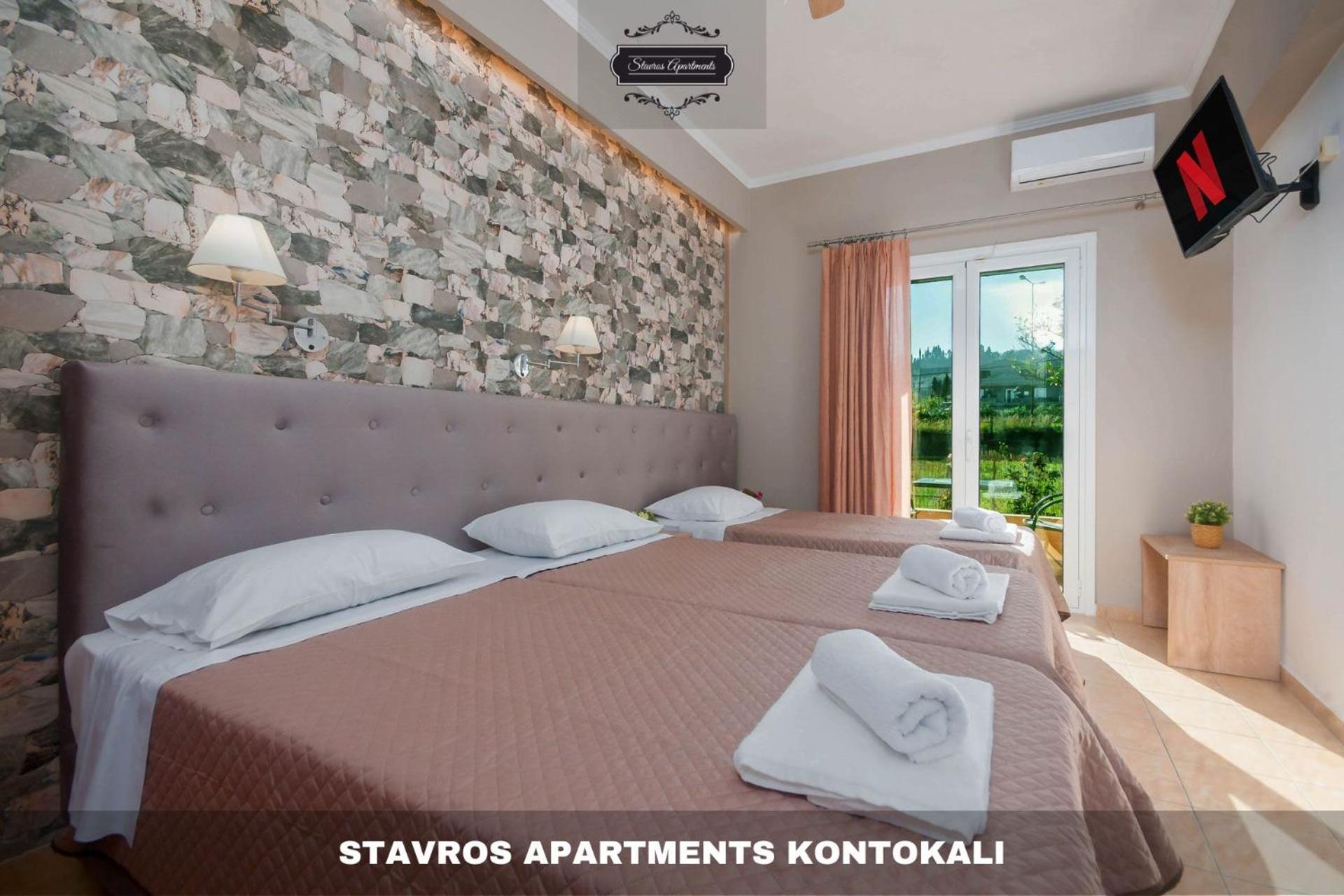 Stavros Apartments Kontokali Next To Gouvia Marina المظهر الخارجي الصورة