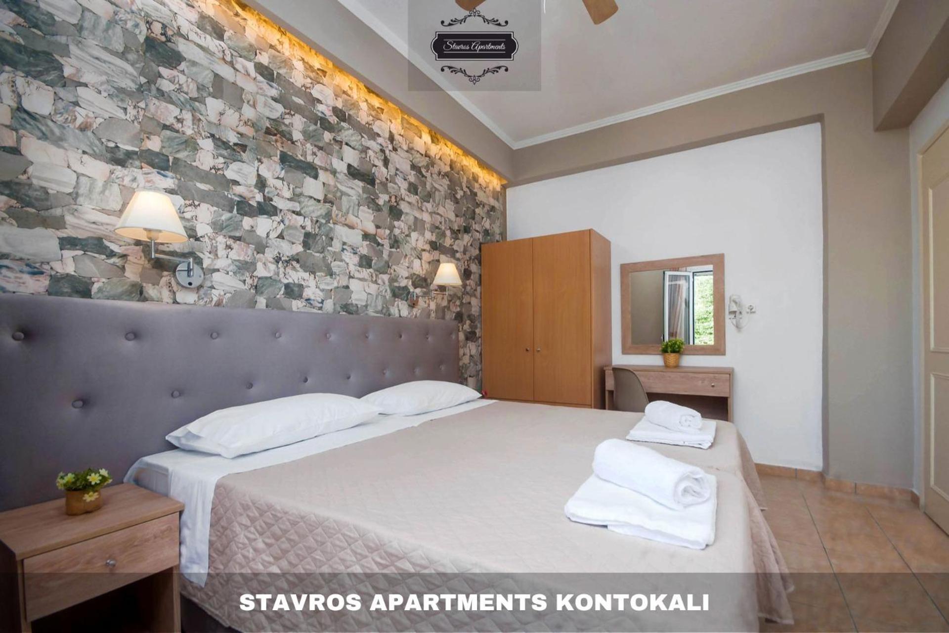 Stavros Apartments Kontokali Next To Gouvia Marina المظهر الخارجي الصورة
